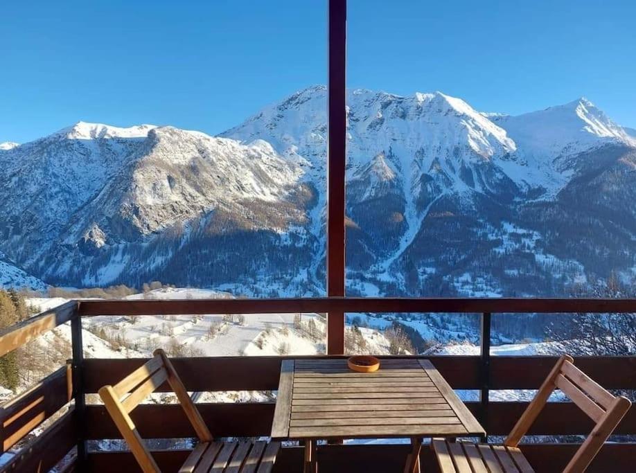Orcieres : Appartement Spacieux, Calme Et Agreable Luaran gambar